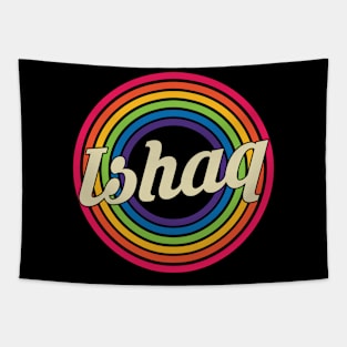 Ishaq - Retro Rainbow Style Tapestry