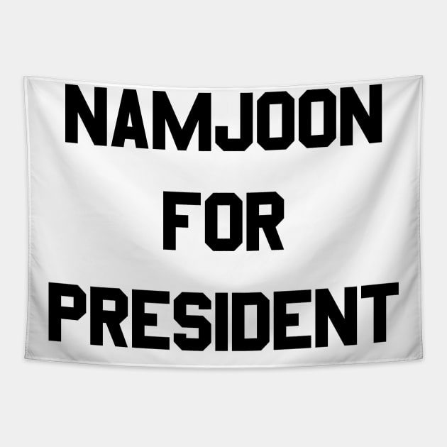 Namjoon for president Tapestry by Oricca