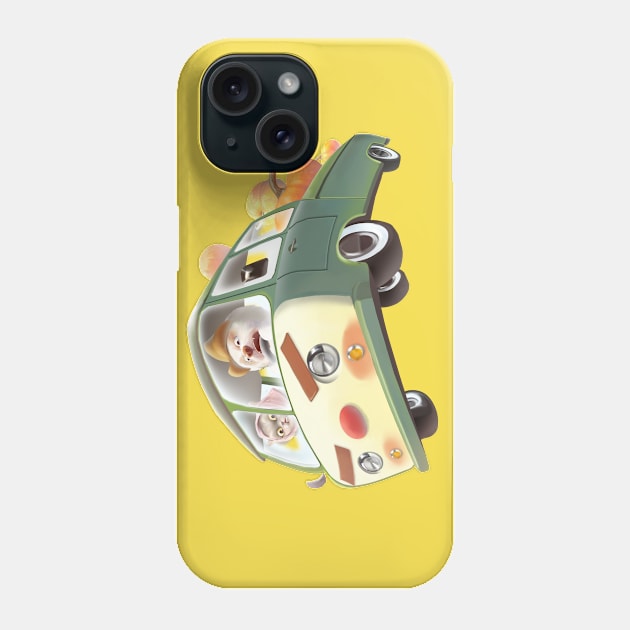 Pumpkin Truck Phone Case by zkozkohi