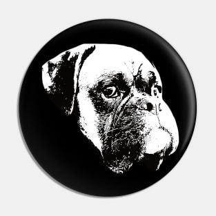 Boxer Dog - Boxer Christmas Gifts Pin