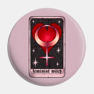 feminist witch tarot card Pin