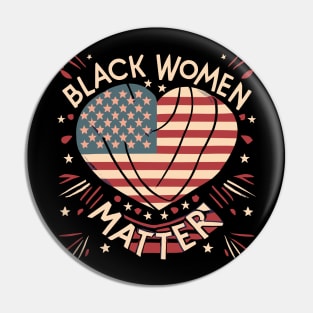 Black Women Matter Pin