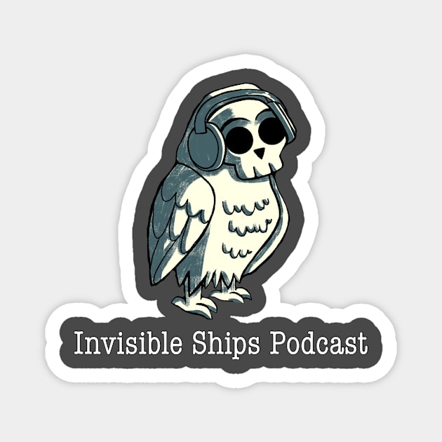 Invisible Ships Alt Logo Magnet by Invisible Ships