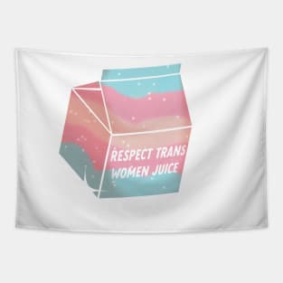 respect trans women juice Tapestry