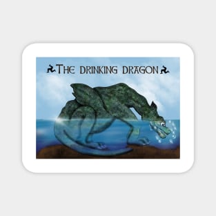 The drinking dragon Magnet
