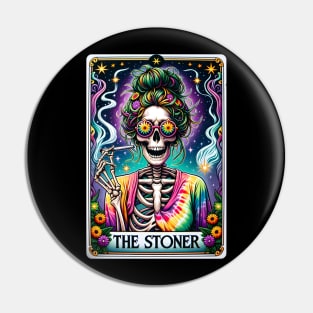 The Stoner Tarot Card Pin