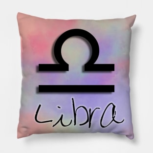 Libra - Zodiac Symbol Pillow