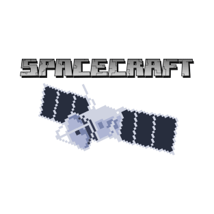 Spacecraft Pixels T-Shirt