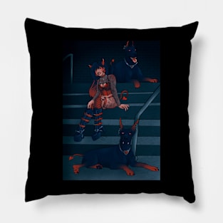 Hell Hounds Graphic Tee T Pillow