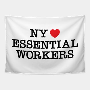 NY Loves Essential Workers Artwork Tapestry