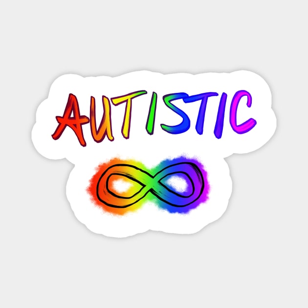 Autistic Magnet by Sunsettreestudio