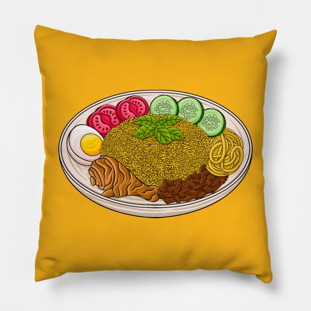 Nasi Kuning Pillow by MEDZ