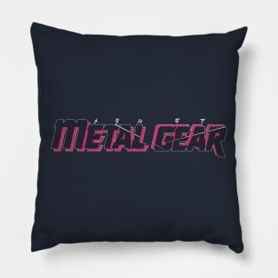 Metal Gear MSX (Navy/Pink) Pillow