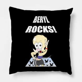 Beryl rocks! Pillow