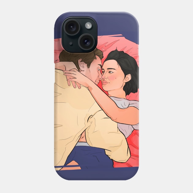 Closer Portrait Phone Case by @akaluciarts