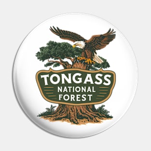 Tongass National Forest, Alaska - Wildlife Pin