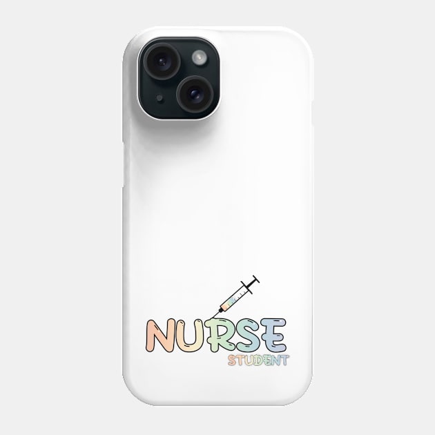 Nurse Student Rainbow Phone Case by MedicineIsHard