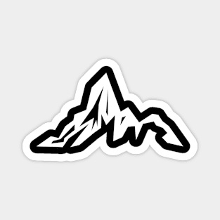 Mountains Hiking Magnet