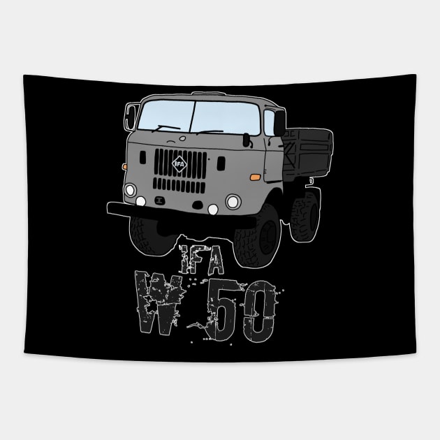 IFA W50 Tapestry by Ntdesignart