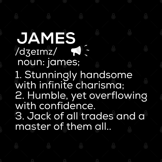 James Name Definition James Meaning James Name Meaning by TeeLogic