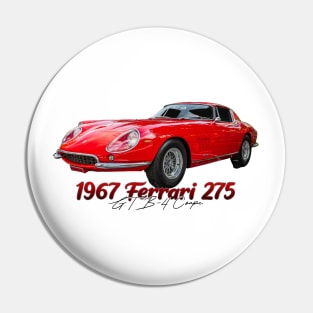 1967 Ferrari 275 GTB-4 Coupe Pin