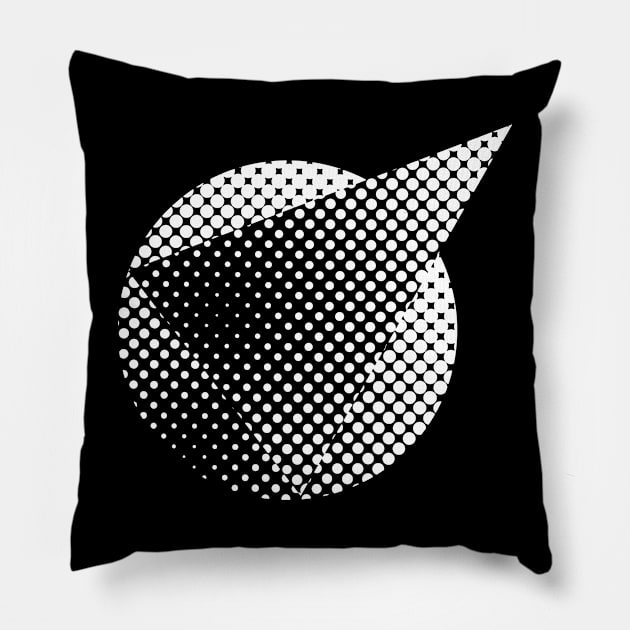 raster shapes composition Pillow by lkn