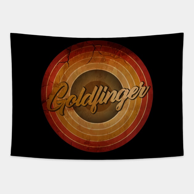 arjunthemaniac, Goldfinger Tapestry by arjunthemaniac