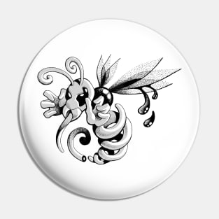 Twisted Wasp Pin