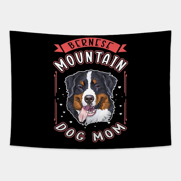 Bernese Mountain Dog Mom | Dog Owner Berner Tapestry by Streetwear KKS