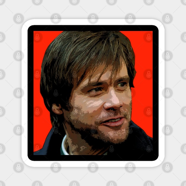 jim carrey Magnet by oryan80