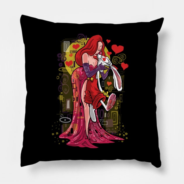 Animated Kiss Pillow by Zascanauta