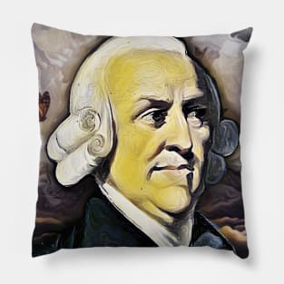 Adam Smith Portrait | Adam Smith Artwork 9 Pillow