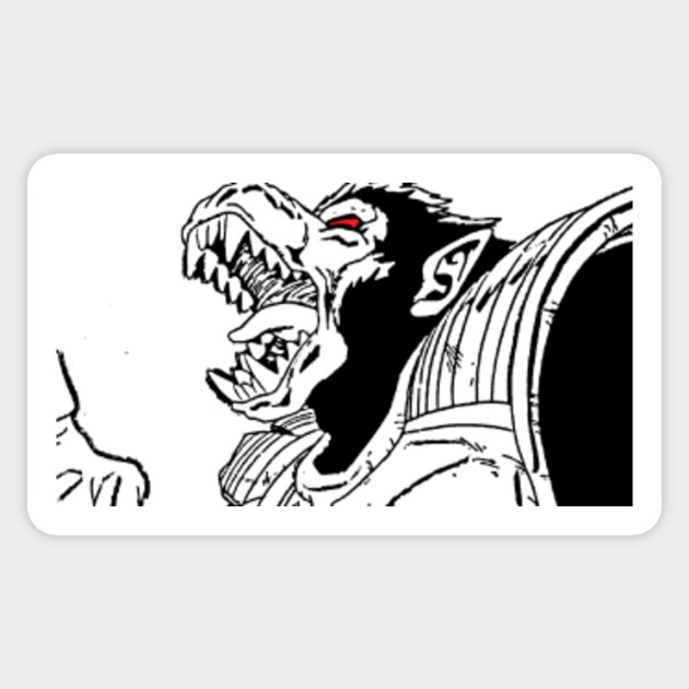 Dragon Ball Z Ape Vegeta Dragon Ball Z Ape Vegeta Sticker Teepublic Uk