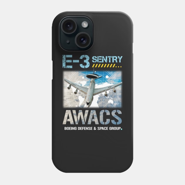 E3 Sentry Plane T shirt  Gift Phone Case by woormle