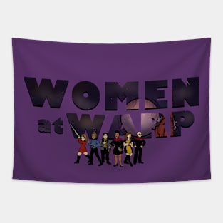 Women At Warp Tapestry