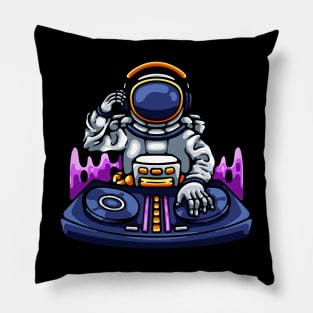 Astronaut DJ Pillow