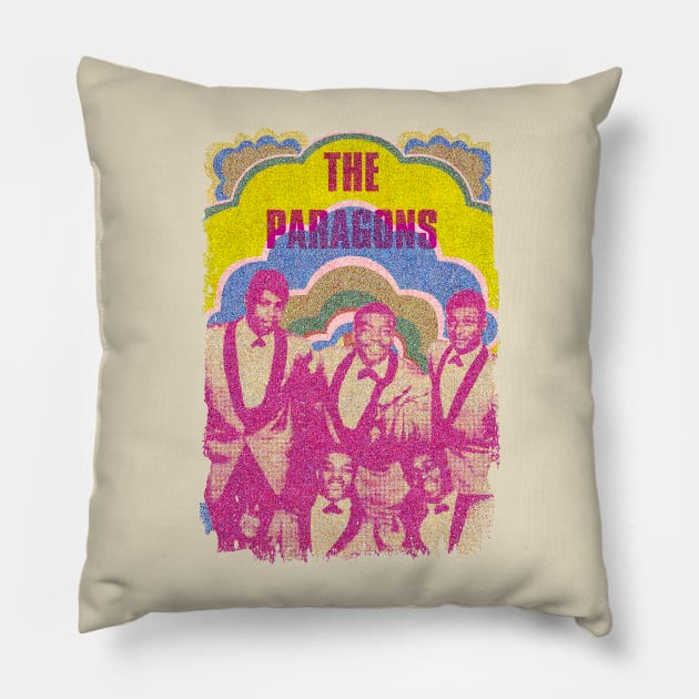 The Paragons Pillow by HAPPY TRIP PRESS