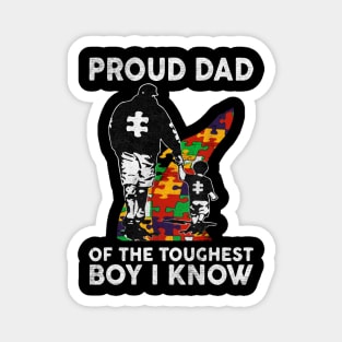 Proud Dad awareness Magnet