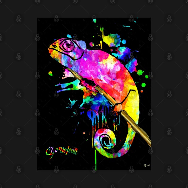 Chameleon Splash by danieljanda