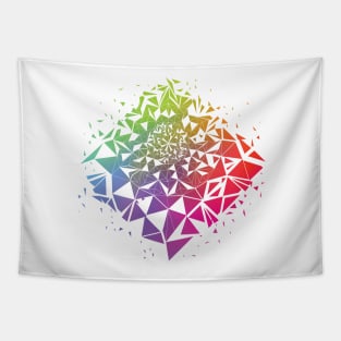 Geometric Rainbow Tapestry