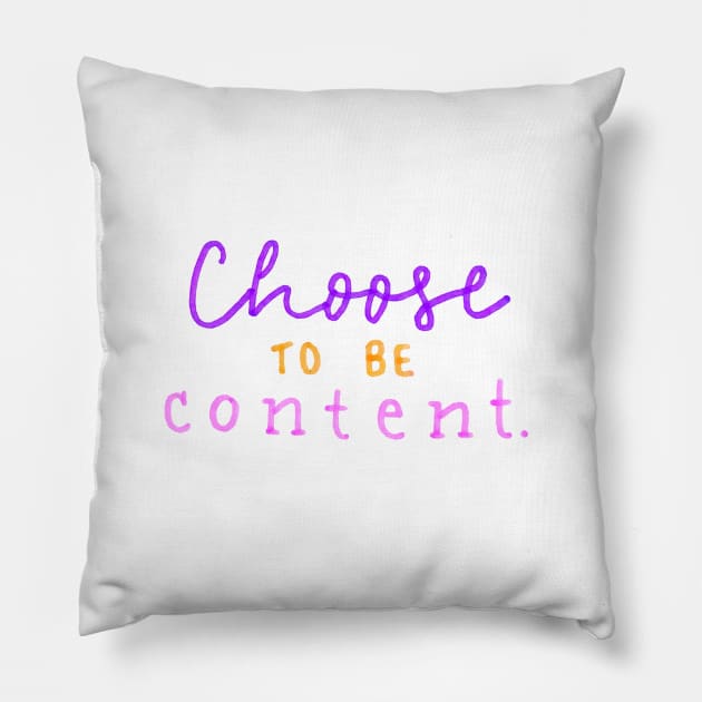 Content Pillow by nicolecella98