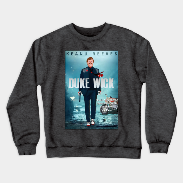 duke crewneck sweatshirt grey