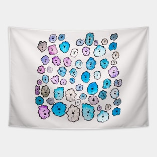 Cute Yetis Tapestry