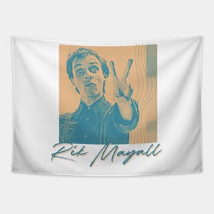 Rik Mayall // 80s Style Aesthetic Fan Design Tapestry