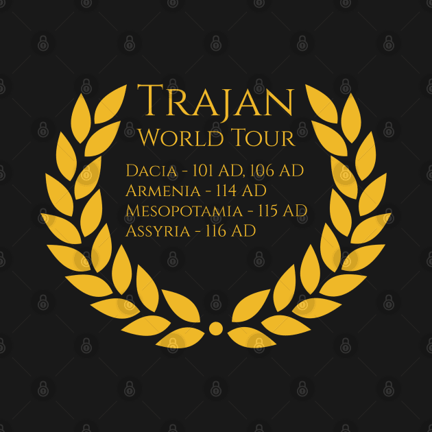 Ancient Roman Emperor Trajan World Tour by Styr Designs