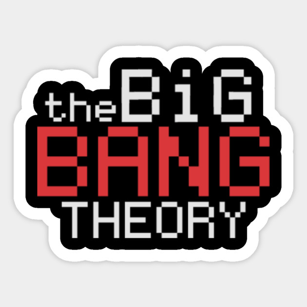 The Big Bang Theory The Big Bang Theory Sticker Teepublic Uk