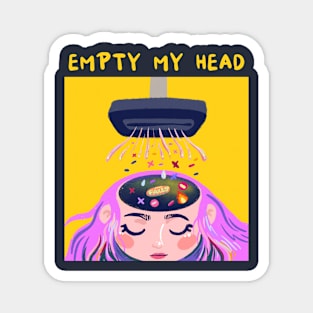 Empty Your Head Magnet