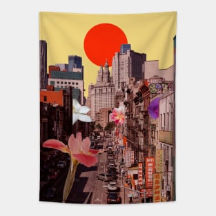 Love in the city Tapestry