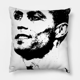 Cristiano Ronaldo Portrait Pop Art Pillow