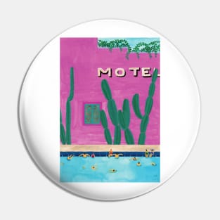 Pool Motel Pin